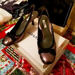 Alfani Women's Black Slingback Heels